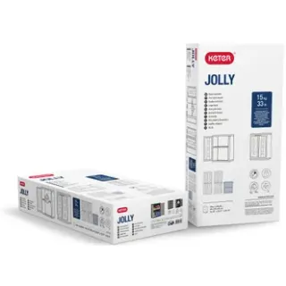 Keter Lage Kast Jolly Grijs 68x39x85 Cm, foto 2