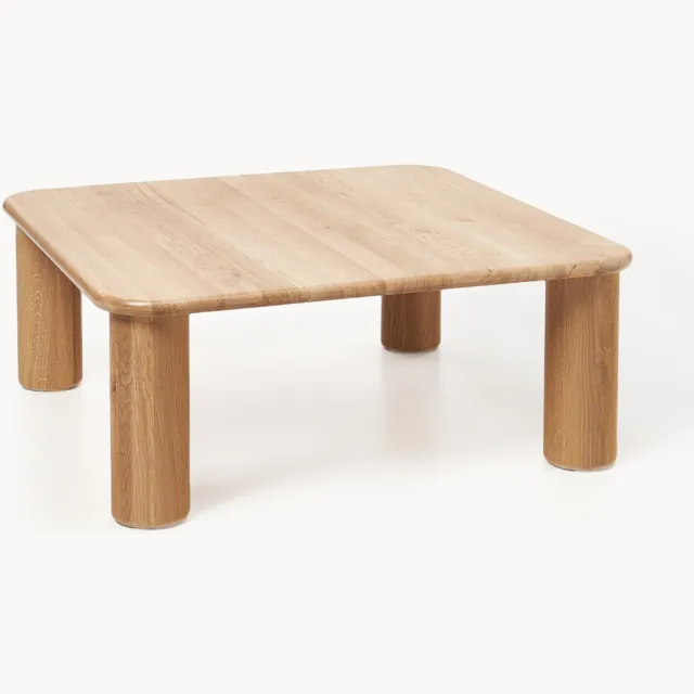 Westwing Collection Salontafel Didi van eikenhout Bruin