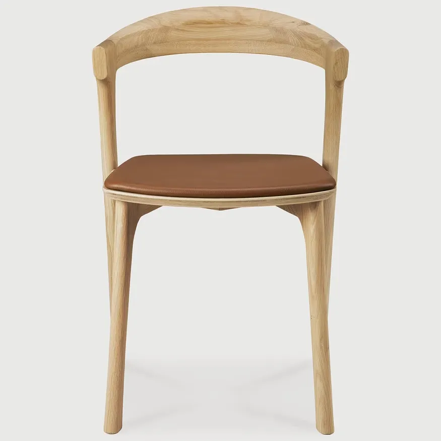 Ethnicraft Bok eetkamerstoel cognac