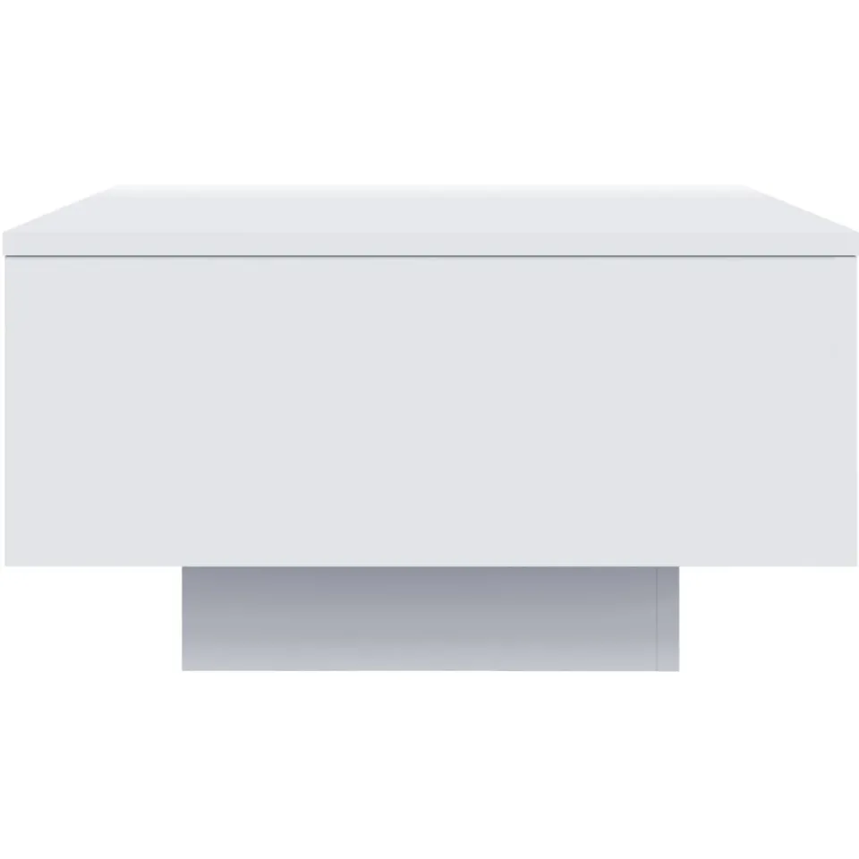 vidaXL Salontafel 55x55x31 cm bewerkt hout wit, foto 4