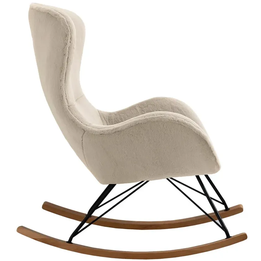 schommelstoel Maartje beige, foto 3