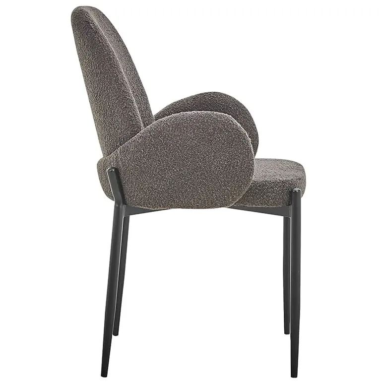 armstoel Maria bouclé grijs, foto 3