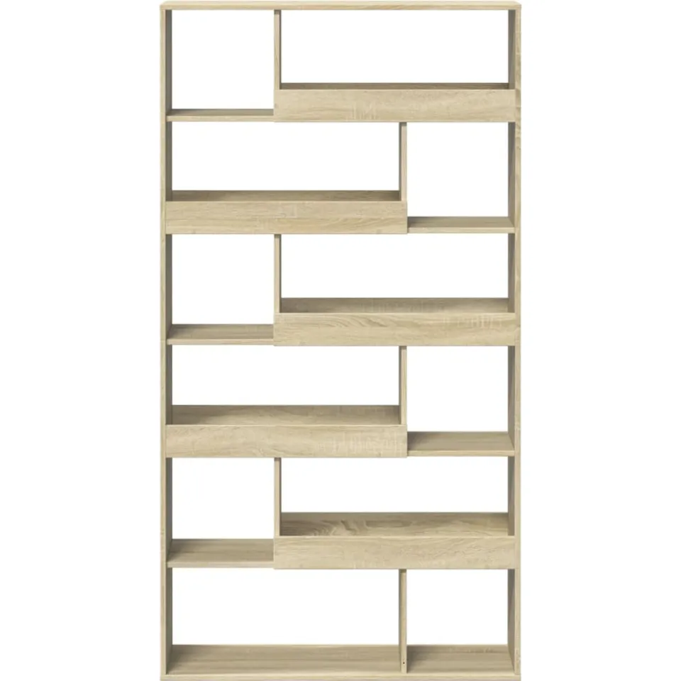 vidaXL Kamerscherm 100x33x187,5 cm bewerkt hout sonoma eikenkleurig Bruin