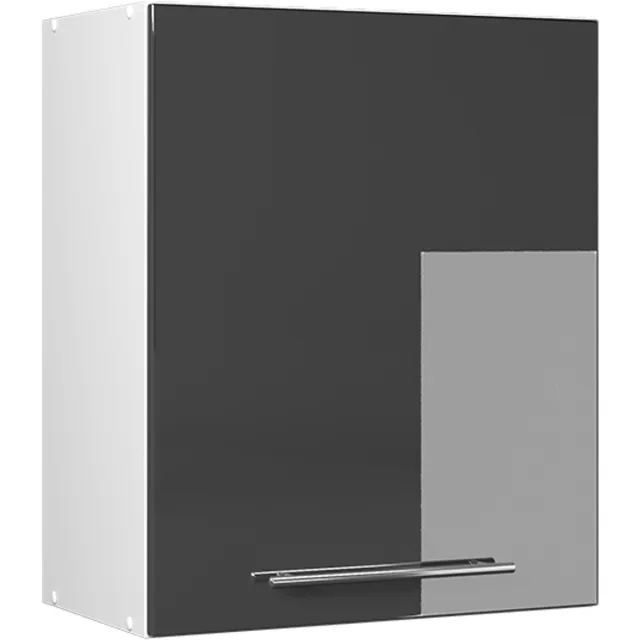 Vicco Hangkast Fame-Line, Antraciet Hoogglans, 60 cm