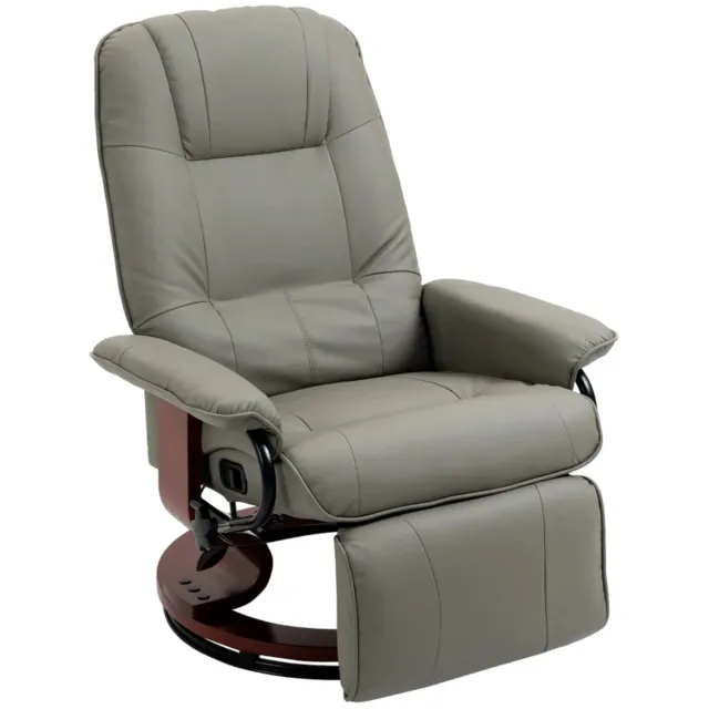 GranMaison Relaxfauteuil - Relaxzetel - Relaxstoel - Fauteuil - Stoel - Met armleuning - Voor één Persoon - Grijs