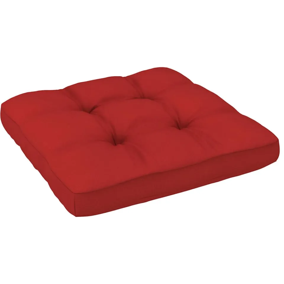 vidaXL 4-delige Loungeset pallet met kussens grijs geïmpregneerd hout, foto 3