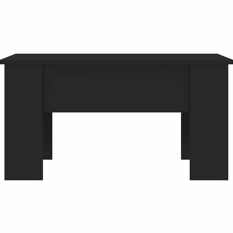 vidaXL Salontafel 79x49x41 cm bewerkt hout zwart, foto 3