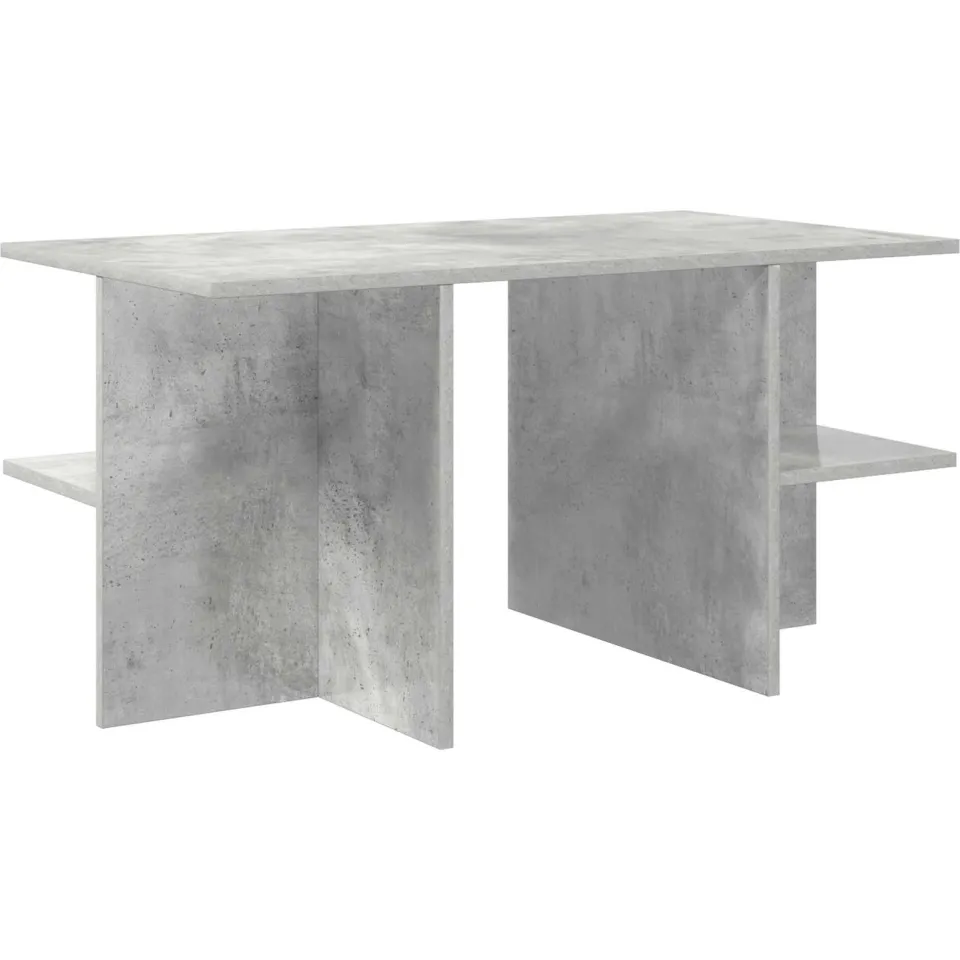 vidaXL Salontafel Betongrijs 87 x 50 x 45 cm Geconstrueerd hout grijs, foto 3