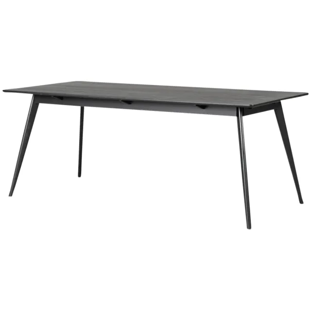 Rowico Home Yumi verlengbare houten eettafel zwart - 190 x 90 cm, foto 2