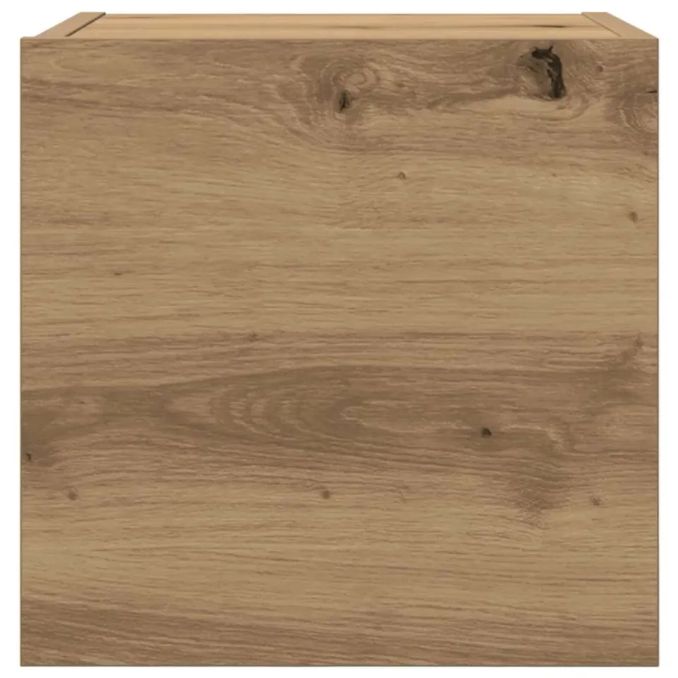vidaXL Tv-wandmeubelen 2 st 30,5x30x30 cm artisanaal eikenkleurig, foto 3
