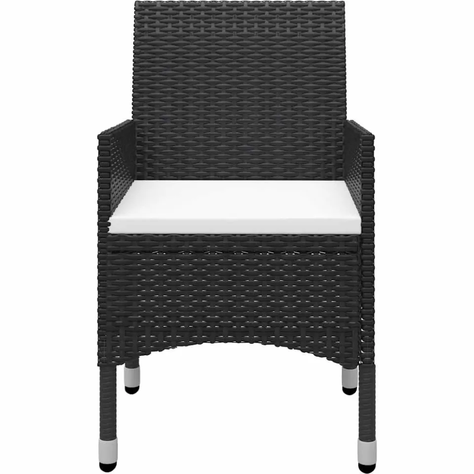 vidaXL 5-delige Tuinset zwart, foto 4