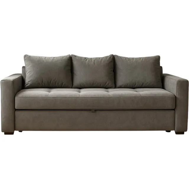 Bed Box Wonen Bed Box Holland - Luxe slaapbank - 142x192 - Antraciet