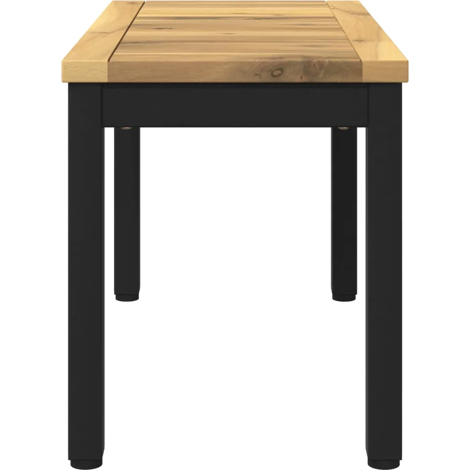 vidaXL Salontafel NAARDEN Whitewash en zwart 60,5 x 30 x 36 cm, foto 4