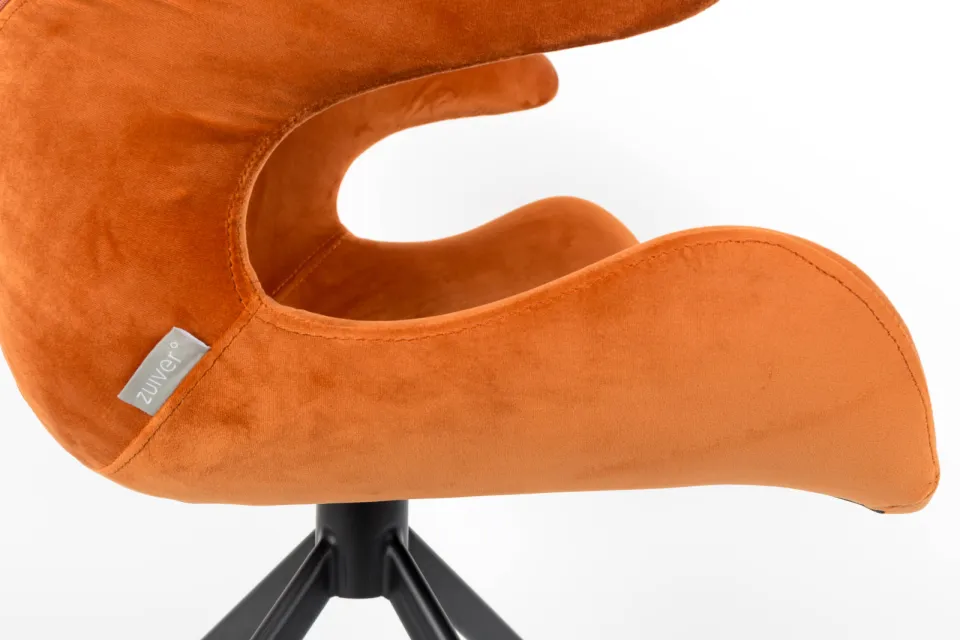 Zuiver Mia eetkamerstoel oranje, foto 4
