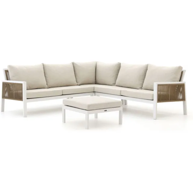Manifesto Furniture Manifesto Alzano hoek loungeset 3-delig Wit
