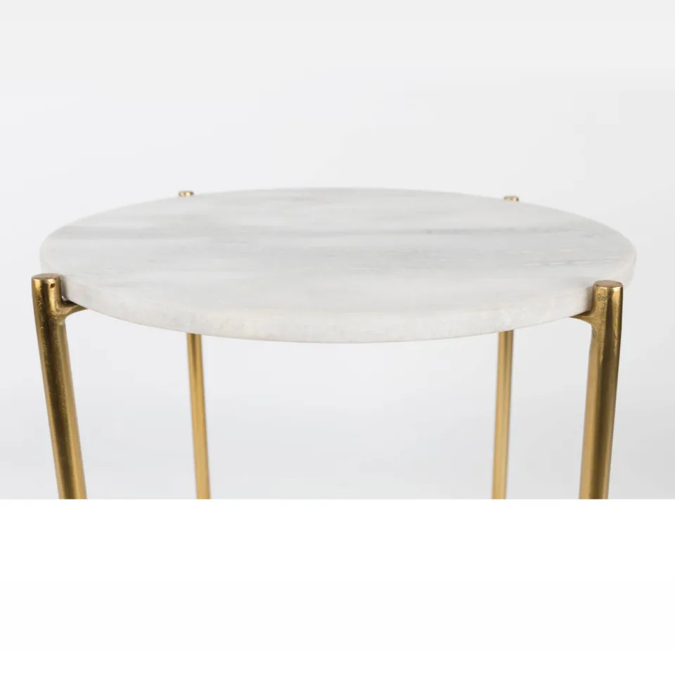 Housecraft Living Timpa bijzettafel wit, foto 4