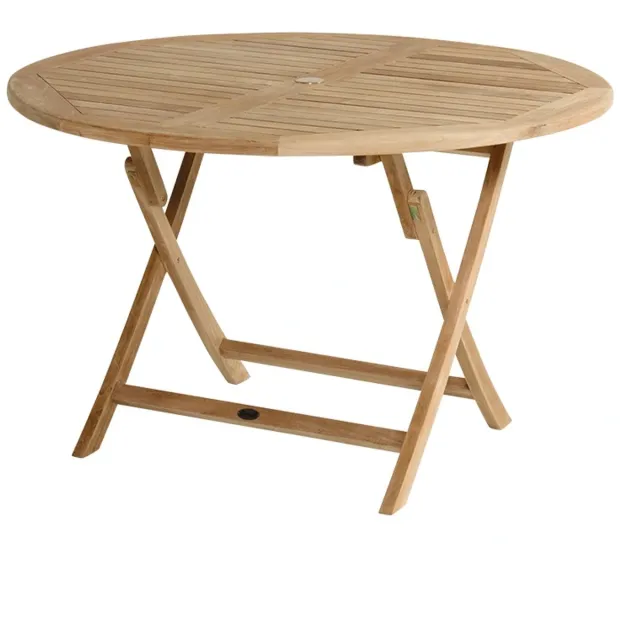 Hartman Skagen Tuintafel - Ø120 cm Bruin