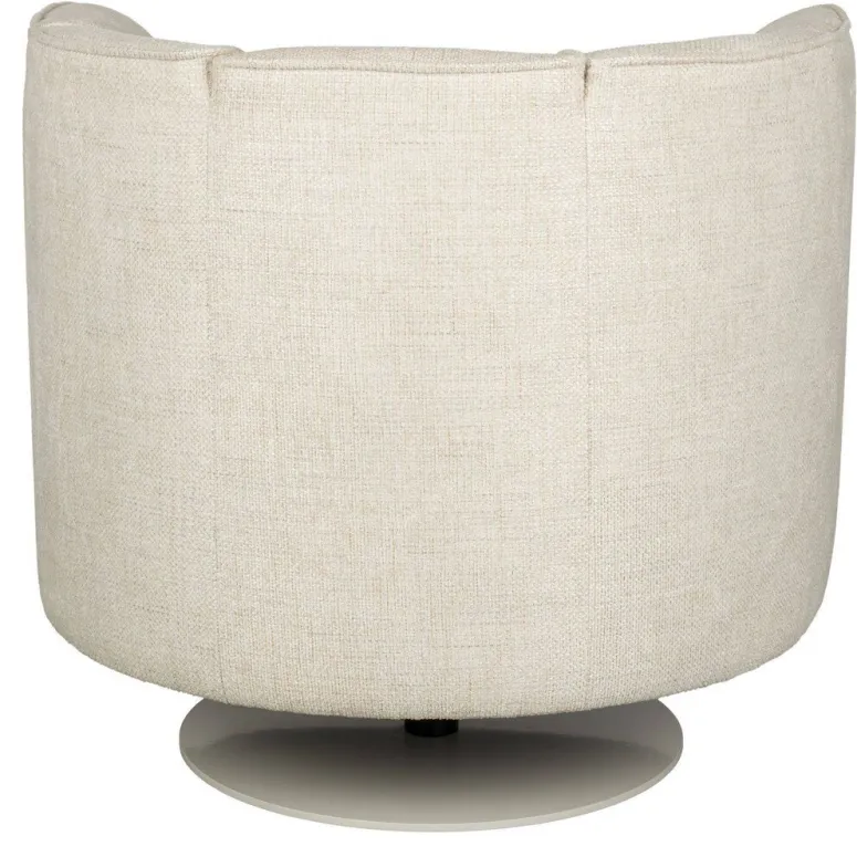 Dutchbone fauteuil Flower beige, foto 2
