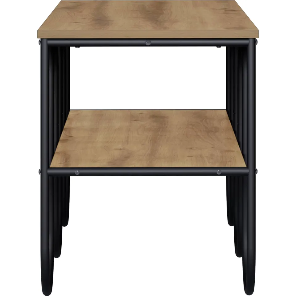 vidaXL TV-standaard 100 x 40 x 50 cm Artisanaal eiken Bewerkt hout, foto 4