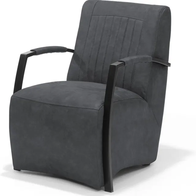 The Seats Fauteuil Oliver - Cowboy Stof - Antraciet