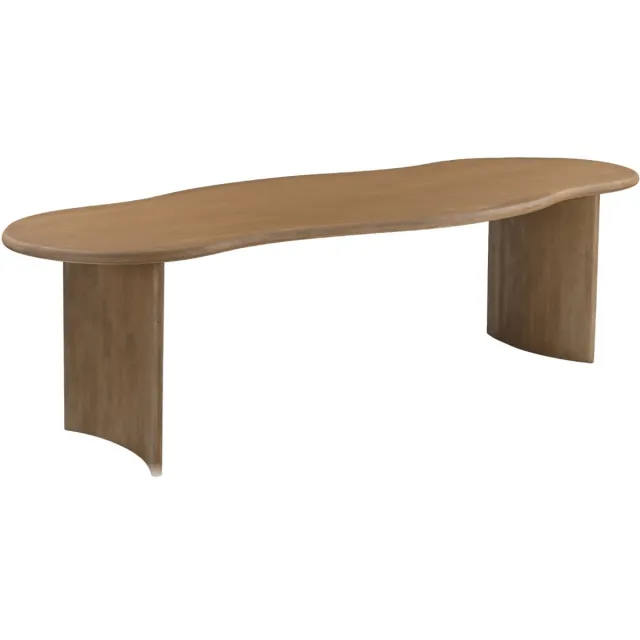 DÉJA Living Eettafel Tornio - Organisch Naturel Hout - 240x110x76cm