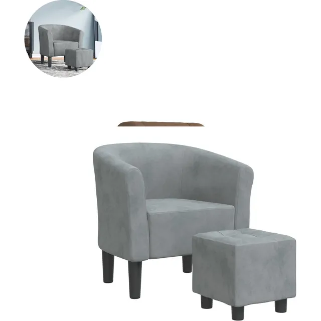 GranMaison Fauteuil - Relaxzetel - Relaxstoel - Relaxfauteuil - Stoel - Voor één Persoon - Donkergrijs