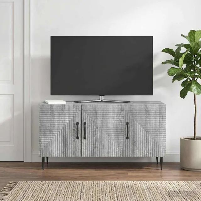 vidaXL TV-kast Grijs sonoma 99 x 34,5 x 50 cm Bewerkt hout