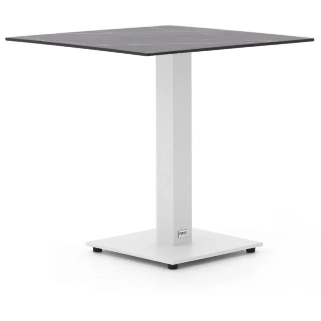 Forza Furniture Forza Orta tuintafel 70x70x73cm wit, foto 2