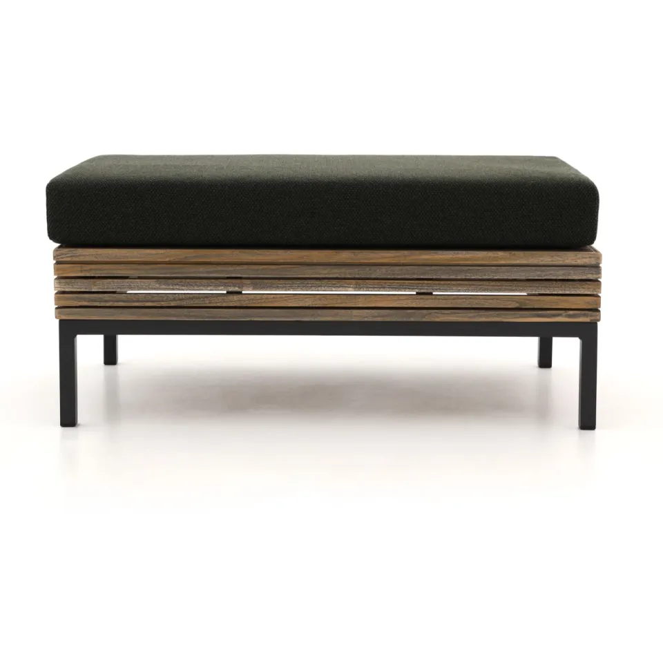ROUGH Furniture ROUGH-D lounge voetenbank 89x52,5cm bruin, foto 3