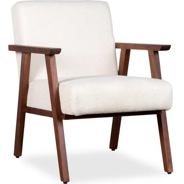 Lewis & Loft Fauteuil Loïs - Acacia hout - Bruin