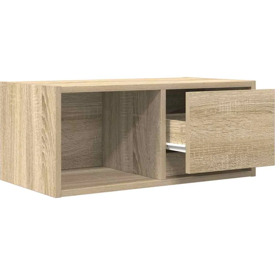 vidaXL Tv-meubelen 2 st 60x31x25,5 cm bewerkt hout sonoma eikenkleurig, foto 4