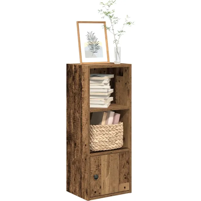 vidaXL Boekenkast 31x24x77 cm bewerkt hout oud houtkleurig Bruin