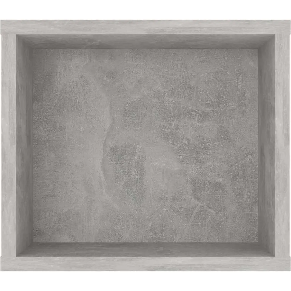 vidaXL Tv-hangmeubel 100x30x26,5 cm bewerkt hout betongrijs grijs, foto 3