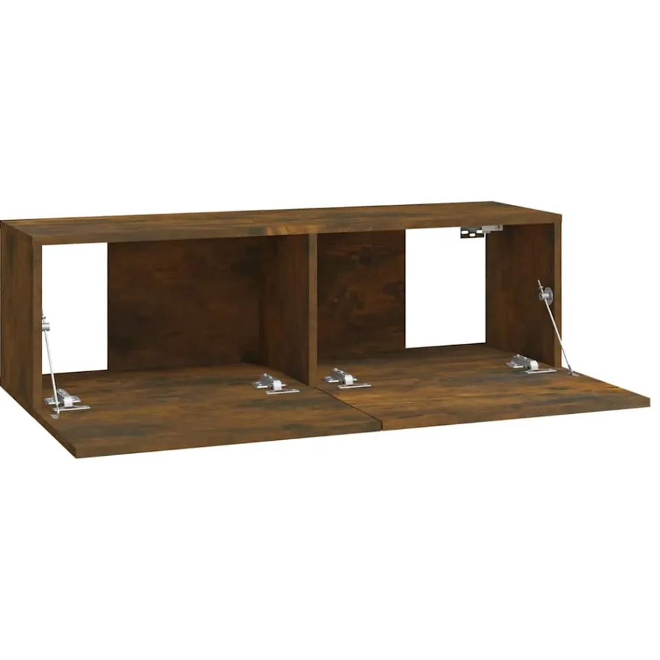 vidaXL 8-delige Tv-meubelset bewerkt hout gerookt eikenkleurig, foto 4
