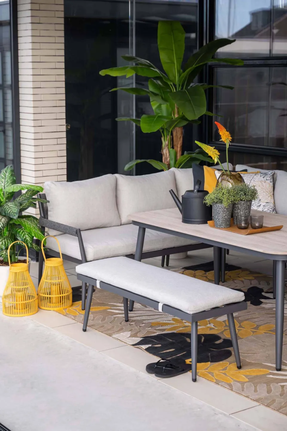 Garden Impressions Barcelona dining loungeset grijs, foto 3