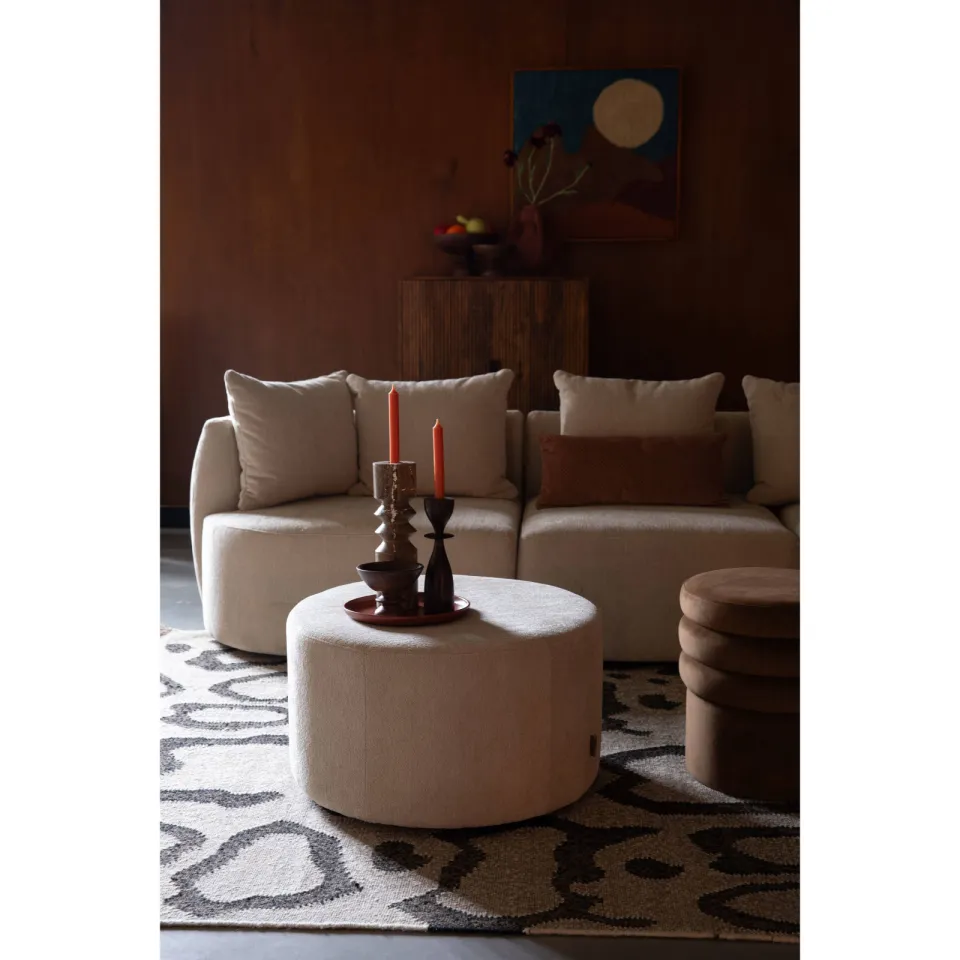 Dutchbone Rocca 4-zitsbank beige, foto 6
