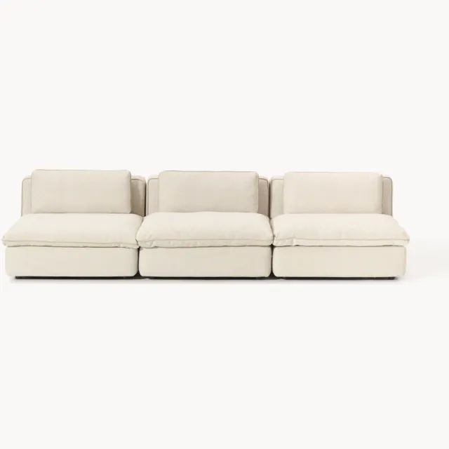 Westwing Collection Modulaire bank Felix (3-zits) beige