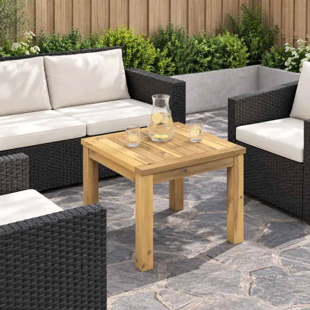 vidaXL Salontafel LAREN Witgewassen 40 x 40,5 x 36 cm, foto 2