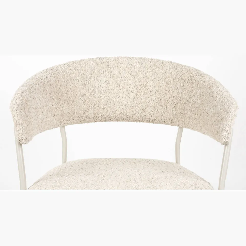 Housecraft Living Zeri eetkamerstoel beige, foto 7