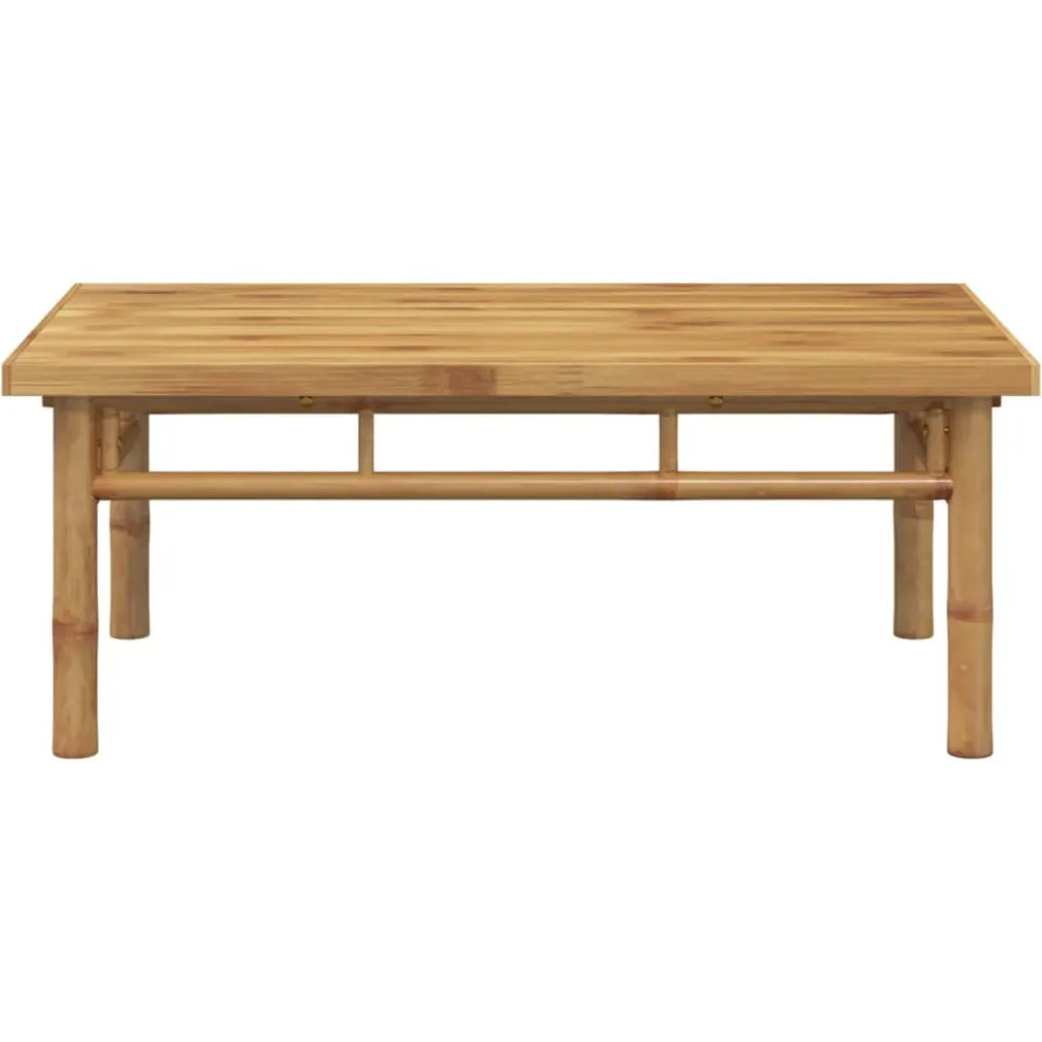 vidaXL Salontafel 90x50x35 cm bamboe Bruin