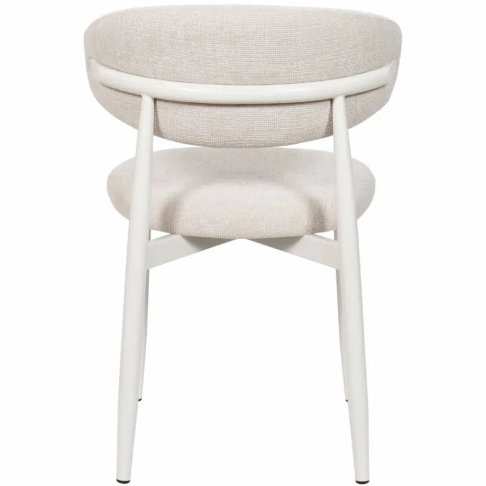 Giga Meubel Alexia eetkamerstoel beige wit, foto 7