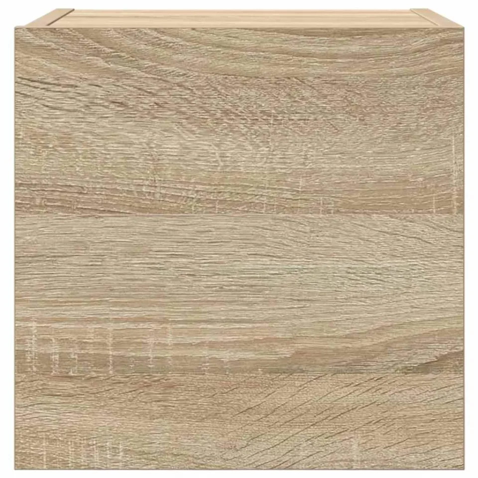 vidaXL Tv-wandmeubel 30,5x30x30 cm sonoma eikenkleurig, foto 4