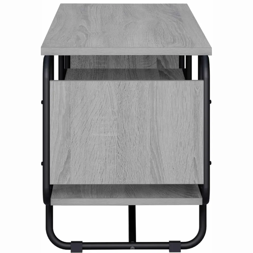 vidaXL TV-standaard 140 x 36 x 45 cm Grijs Sonoma Bewerkt hout, foto 4