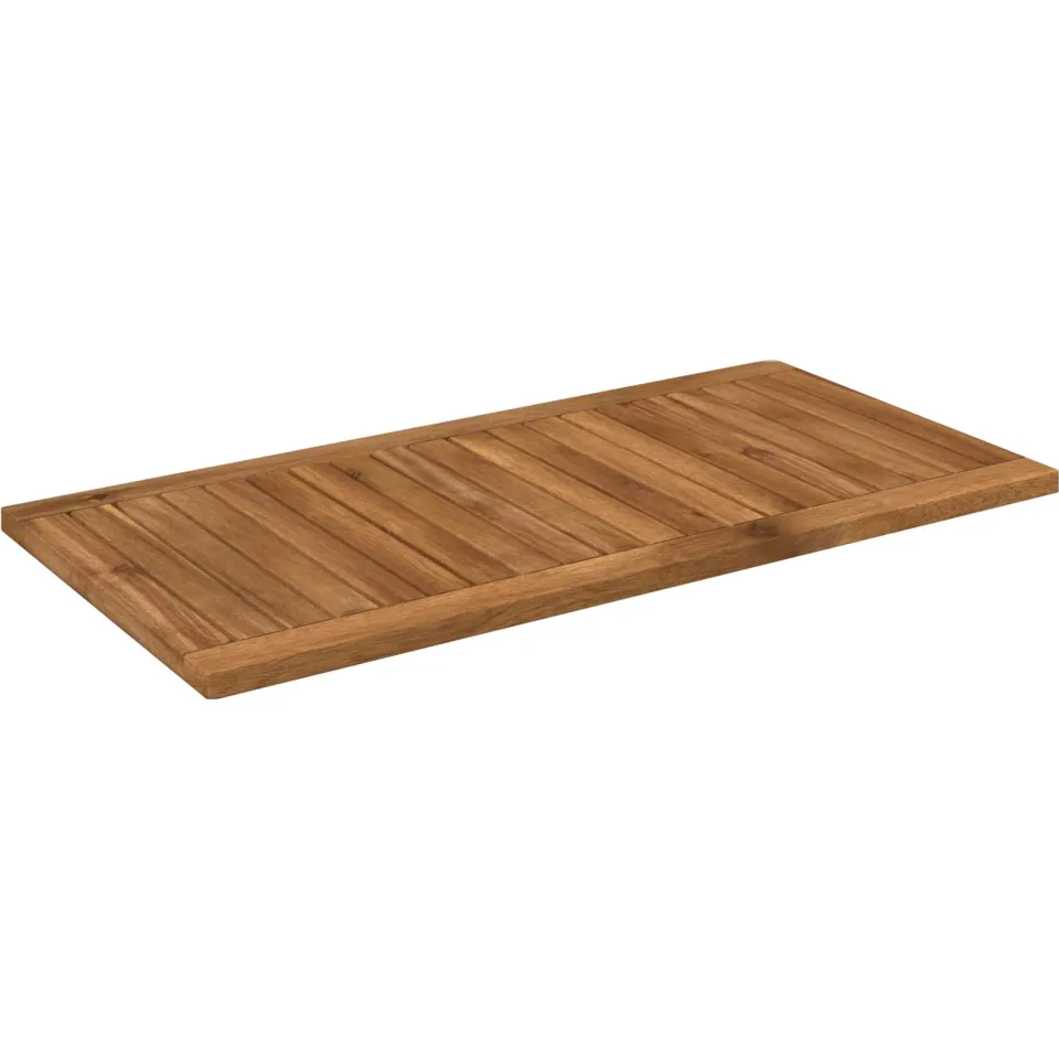 vidaXL Tafelblad LAREN 80,5 x 40 x 2 cm Rechthoekig Massief Acaciahout Bruin