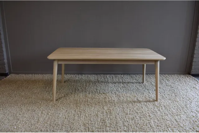 BY-OLAF Salontafel Mila massief eiken 120 cm - Naturel | BY-OLAF