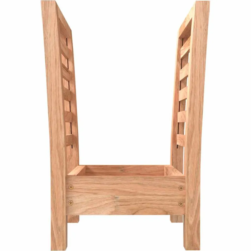 vidaXL Tijdschriftenrek 40x26,5x38,5 cm massief walnotenhout bruin, foto 4