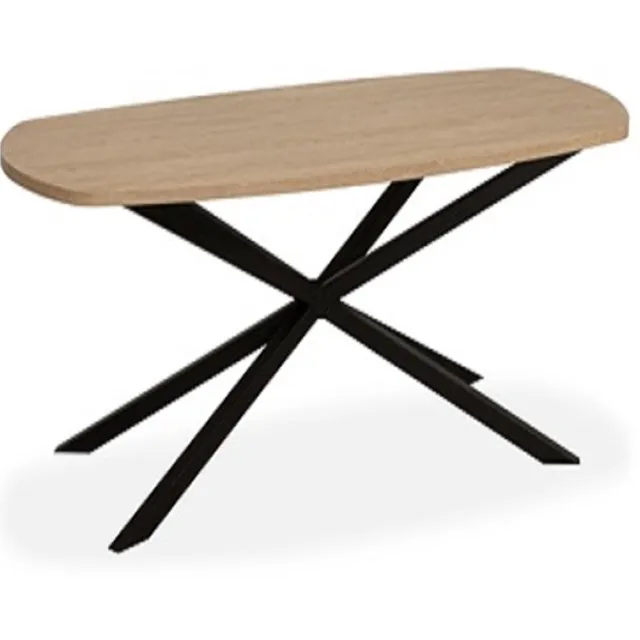 A-Meubel Scheveningen Eettafel Ovaal 200cm Vintage Oak