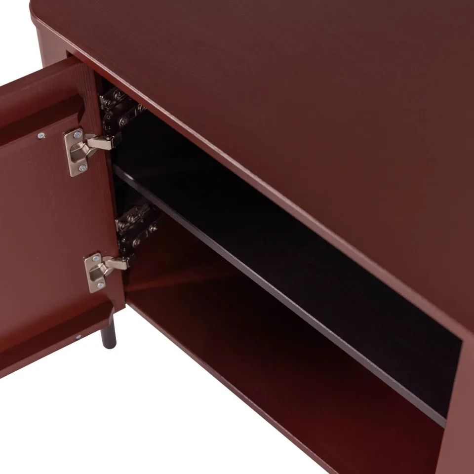 WOOOD Gunnar tv-meubel bordeauxrood, foto 6