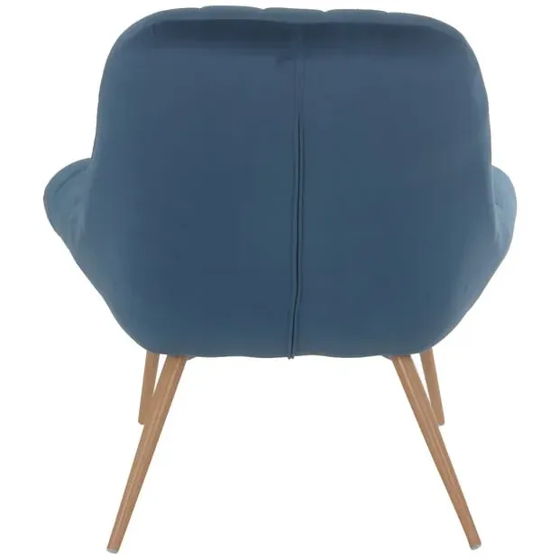 Fauteuil Louis blauw, foto 5