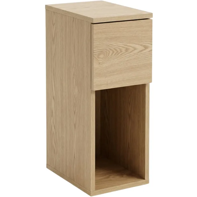 SCENA LIVING Smalle bijzettafel TENY, 20 x 30 x 55 cm eiken